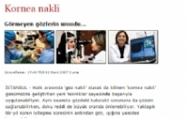 NTV.com.tr Kornea Nakli 02.03.2007